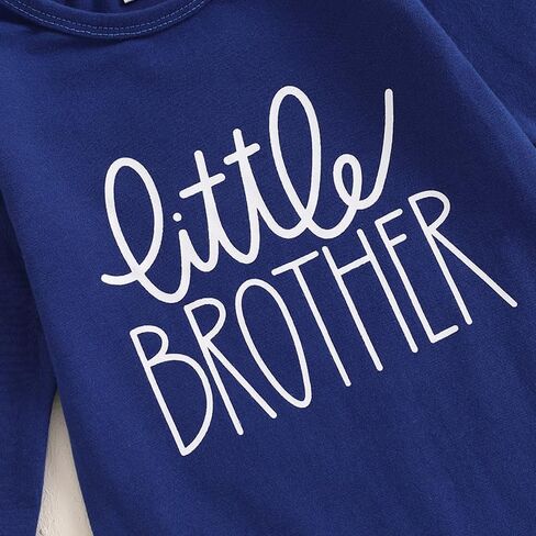Newborn Baby Boy Clothes Letter Print Romper Set Long Sleeve Round Neck Bodysuit Hat Infant Fall Winter Outfits in Saudi Arabia
