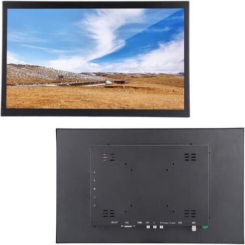شاشة محمولة مقاس 19 بوصة، صناعية 1280 × 1024 لمدخل USB HDMI / VGA AV BNC (G19CrV59) (100-240 فولت) (قابس أمريكي) كمبيوتر مثبت على الحائط عالي الدقة 19 بوصة مقاوم 1280 × 1024 جميع المعادن in Saudi Arabia