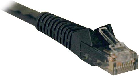 كابل توصيل تريب لايت Cat6 جيجابت مصبوب RJ45، 3 بوصات، 50 حزمة (N201-003-BK50BP)، أسود in Saudi Arabia