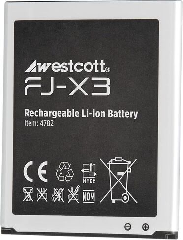 بطارية ليثيوم أيون Westcott FJ-X3 (متوافقة مع FJ-X3 M وFJ-X3 S) in Saudi Arabia