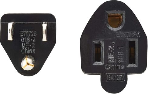 سلك تمديد الطاقة القياسي من Tripp Lite، 10 أقدام / 3 أمتار، 13 أمبير 120 فولت، 16 AWG، مقابس NEMA 5-15P إلى 5-15R، مدرج في قائمة UL، ضمان الشركة المصنعة (P022-010-13A) in Kuwait