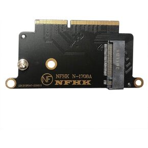 GinTai NVMe M.2 NGFF SSD Adapter Card Replacement for M-a-c-Book Pro A1708 2016 2017 13"