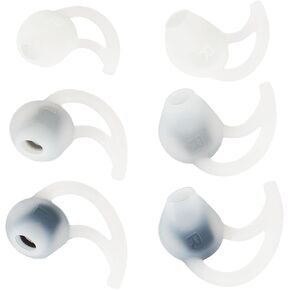 3 Pairs Medium Silicone Eartips Replacement Earbud Tips Compatible with Bose Stayhear+ Tips for Soundsport IE2 IE3 Ear Bud Replacement Pieces Silicone Earbud Covers Earbuds Tips Ear Pieces White