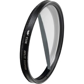 Split Diopter Filter 77mm - Prism Camera Lens Threaded Filter