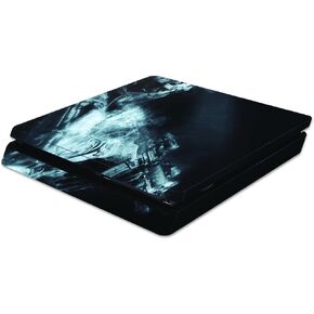 MightySkins Skin Compatible with Sony PlayStation 4 Slim PS4 wrap Cover Sticker Skins Ghost of A Soldier