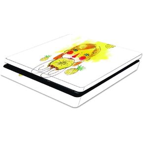 MightySkins Skin Compatible with Sony Playstation 4 Slim PS4 wrap Cover Sticker Skins March Pineapple