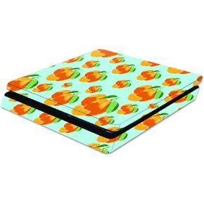 MightySkins Skin Compatible with Sony PlayStation 4 Slim PS4 wrap Cover Sticker Skins Orange You Glad