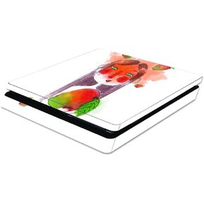 MightySkins Skin Compatible with Sony Playstation 4 Slim PS4 wrap Cover Sticker Skins April Mango