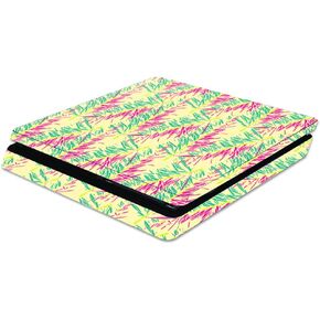 MightySkins Skin Compatible with Sony Playstation 4 Slim PS4 wrap Cover Sticker Skins Electric Palms