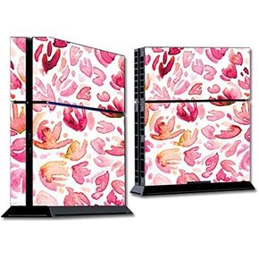 MightySkins Skin Compatible with Sony Playstation 4 PS4 Console wrap Sticker Skins Pink Petals