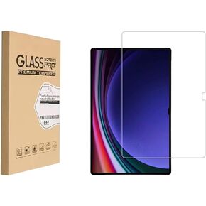 واقي شاشة لجهاز Samsung Galaxy Tab S8 Ultra (14.6 بوصة، موديل 2022، SM-X900/SM-X906) طبقة زجاجية مقواة مضادة للخدش، خالية من الفقاعات، عالية الوضوح