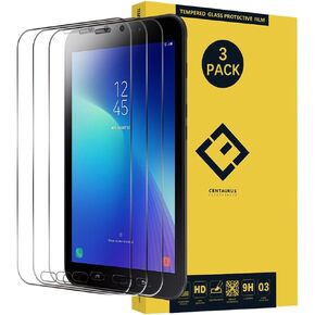 OCESTORE 2 Pack Tab Active 2 8.0 Screen Protector,Anti-Scratch 9H Hardness Tempered glass Protector Film for Galaxy Tab Active 2 8.0 T395 T390