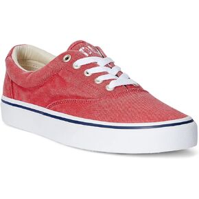 POLO RALPH LAUREN Womens Keaton Lclii Sneaker, Sunrise Red, 9 US