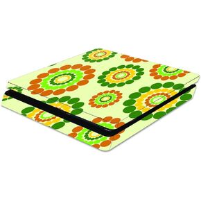 MightySkins Skin Compatible with Sony Playstation 4 Slim PS4 wrap Cover Sticker Skins Flower Power1
