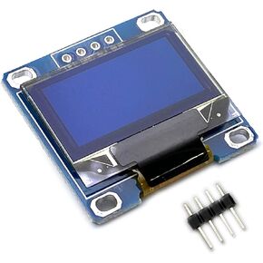 Kiro&Seeu 12864 0.96 Inch I2c IIC Serial OLED LCD LED Display Screen Serial Module 128 X 64 SSD1306 Driver Compatible with Ar-duino Display Raspberry PI 51 Msp420 Stim32