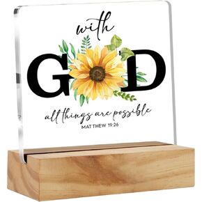 Teacher Gifts From Students, Teacher Appreciation Gift for Christmas Birthday, to My Amazing Teacher Clear Desk Sign Floral Teacher Quote Acrylic Sign