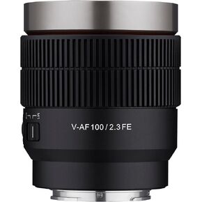 Rokinon 100mm T2.3 Full Frame Telephoto Cine Auto Focus Lens for Sony E (CAF100-NEX)
