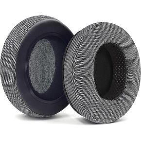 M50X Ear Pads Replacement Ear Cushions Compatible with Audio-Technica M40X M50 M50X MSR7 Earpads Fostex T50RP MDR 7506 Hyperx Cloud Alpha Headset Memory Foam Earpads Cover Ear Cups (Gray Flannel)