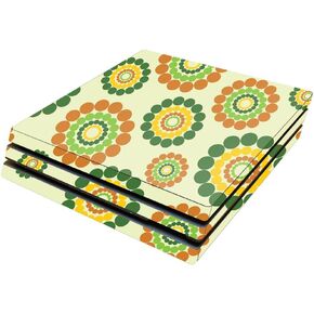 MightySkins Skin Compatible with Sony Playstation 4 Pro PS4 wrap Cover Sticker Skins Flower Power1