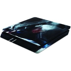 MightySkins Skin Compatible with Sony PlayStation 4 Slim PS4 wrap Cover Sticker Skins Uzi Friendly