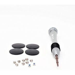 Microconnectors, Inc. MacBook Pro Retina Unibody Models (A1398, A1425, A1502) Lower Case Replacement Screws and Screwdriver Kit