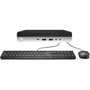 HP EliteDesk 800 G3 Mini High Performance Desktop Intel i7-7700T 2.9GHz, UP to 3.8GHz, 32GB DDR4 RAM, 1TB SSD, WiFi BT Dual Monitor Support, Keyboard & Mouse, Win10 Pro (Renewed)