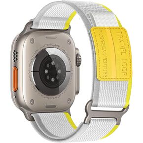 Trail Loop for Apple Watch ultra Band 49mm Apple Watch Band 45mm 41mm 44mm 40mm 42mm 38mm Women Men, iWatch Bands Sport Strap Nylon Bracelet Wristband for Apple Watch Bands 9 8 7 SE2 SE 6 5 4 3 2 1