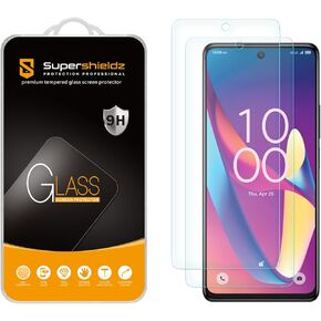 Supershieldz (2 Pack) Designed for TCL 50 XL 5G Tempered Glass Screen Protector, Anti Scratch, Bubble Free