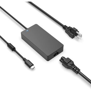 130W Type C Charger Fit for Dell Latitude 5431 5531 P137G,XPS 17-9720 15-9520 P91F,Precision 3571 3470 5470 5570 5770 P137G P154G Laptop USB C Power Supply Adapter Cord