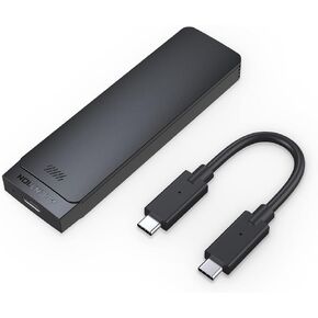 LENTION USB C to NVMe & SATA M.2 SSD Enclosure, USB 3.1 Gen 2 M Key & B&M Key Hard Drive Adapter, Supports UASP for SSD Size 2280/2260/2242/2230, Compatible Mac OS, Windows, Linux,More(CB-C9b, Black)