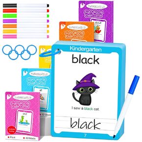 Montessori Sight Word Busy Book for Kids Ages 3 and up - Learning Activities Book for Toddlers to 3rd Grade, Kindergarten Educational Autism Toys For 3 Year Old - My Preschool Busy Book Ages 3-4 4-8