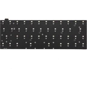 KPREPUBLIC bm43 RGB 43 Keys 40% Custom Mechanical Keyboard PCB Programmed VIA qmk firmware with RGB Bottom underglow hot swapping Switch (BM43 RGB PCB x1)