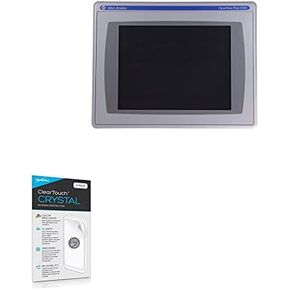 BoxWave Screen Protector Compatible with Allen Bradley PanelView Plus 6 1250 - ClearTouch Crystal (2-Pack), HD Film Skin - Shields from Scratches for Allen Bradley PanelView Plus 6 1250