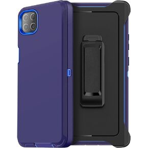 AICase Belt-Clip Holster Case for Samsung A22 5G, Heavy Duty Drop Protection Full Body Rugged Shockproof/Dust Proof Military Grade Tough Durable Protective Phone Cover for Samsung Galaxy A22 5G (2021)