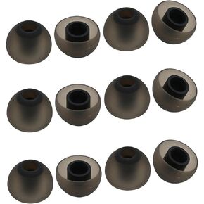 ALXCD Ear Tip for Jay bird X3 Earphone, Large Size 6 Pair Soft Silicone Replacement Earbud Tips, Fit for Jay bird Bluebud X3 Earphone [6 Pair/4.5mm](L)