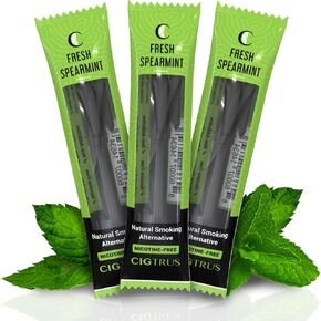 Air Inhaler | Non-Electric | Natural Craving Support- Vape Alternative | 100% Nicotine-Free & Tobacco Free | ICY Peppermint- 3 Piece | The Flavorful Shift