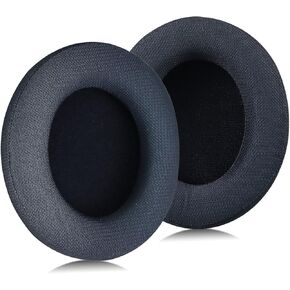 MOLGRIA Fabric Mesh Ear Pads Cushion, Replacement Mesh Memory Foam Earpads for Philip SHP9500 Wired Over-Ear Headphone/Headset Earpad Repair