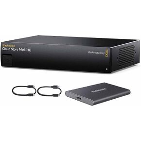 حزمة Blackmagic Design Cloud Store Mini سعة 8 تيرابايت (DWCLDE/CLDMINI08) مع USB خارجي سعة 1 تيرابايت in Kuwait