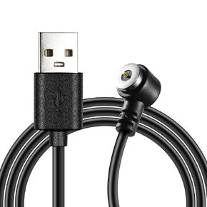 for CRONHAWK Charger USB Magnetic Charging Cable Compatible with CRONHAWK Laser Light Combo Pistol Flashlight Charger
