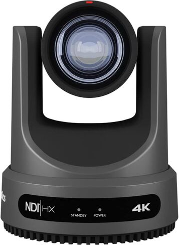 PTZOptics Move 4K SDI/HDMI/USB/IP PTZ Camera with 12x Optical Zoom (Gray) (PT12X-4K-GY-G3) + Lens Cleaning Kit + HDMI Cable + Ethernet Cable + Color Wire Ties in Saudi Arabia