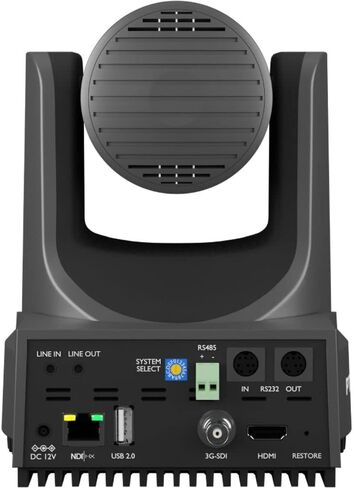 PTZOptics Move 4K SDI/HDMI/USB/IP PTZ Camera with 12x Optical Zoom (Gray) (PT12X-4K-GY-G3) + Lens Cleaning Kit + HDMI Cable + Ethernet Cable + Color Wire Ties in Saudi Arabia