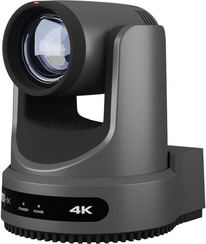PTZOptics Move 4K SDI/HDMI/USB/IP PTZ Camera with 12x Optical Zoom (Gray) (PT12X-4K-GY-G3) + Lens Cleaning Kit + HDMI Cable + Ethernet Cable + Color Wire Ties in Saudi Arabia