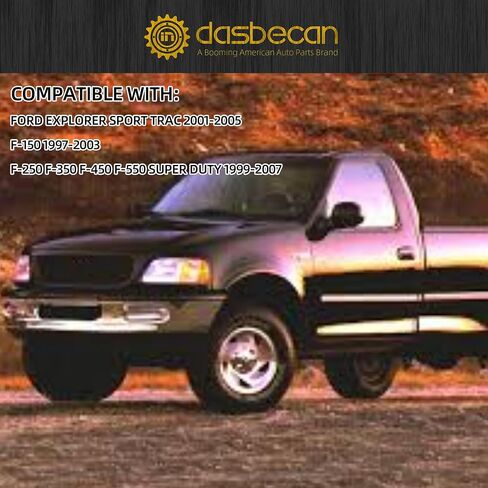 مقبض الباب الخلفي من داسبيكان مع كاميرا الرؤية الخلفية متوافق مع 1997-2003 Ford F150، 1999-2007 Ford F250 F350 F450 F550 2001-2005 Ford Explorer 2001-2003 Ford Lobo استبدال 7L3Z-9943400-AA in Saudi Arabia