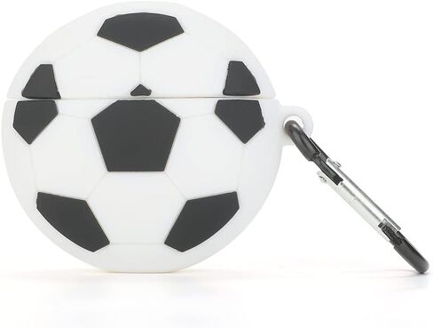 3D Soccer Case for Airpod 3rd Case(Not Airpod 2nd 1st or Pro),3D Cute Kawaii Teens Boys Men Lovely Cool Sports Soccer Football Style with Keychain for Airpod 3rd Gen Case 2021 (Football) in Saudi Arabia
