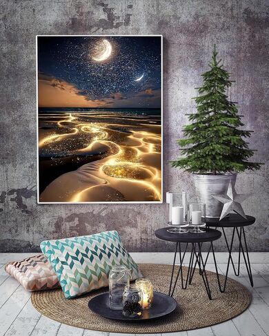 AREOPNMG 5D Tree of Life Diamond Painting Kits for Adults Beginners,DIY Diamond Art Kits,Full Round Drill Diamond Dot Gem Art,Home Wall Decor 12x12 Inch in Saudi Arabia