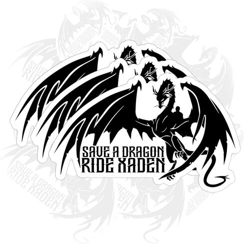 مجموعة 3 قطع من ملصقات الجناح الرابع Save a Dragon Ride Xaden ملصق Fantasy Books Bookish Kindle Dragon مستوحاة من الملصقات مقاس 2 بوصة ملصق فينيل مقاوم للماء لزجاجة المياه والكمبيوتر المحمول والسيارات ملصق هدية مقاس 2 بوصة in Saudi Arabia