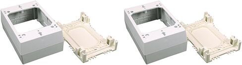 Legrand Wiremold NM9-10 Nonmetallic Plastic Raceway for Extending Power, Accessory Pack with Screws and Anchors, Wire Clips, and Joint Cover (1 Pack) in Saudi Arabia