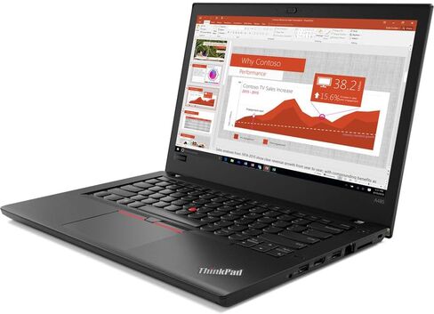 لاب توب لينوفو ثينك باد A485 14 بوصة فل اتش دي، معالج AMD Ryzen5 PRO-2500U يصل إلى 3.60 جيجا هرتز، 16 جيجا DDR4، 256 جيجا SSD، بصمة الإصبع، Windows 10 Professional 64 (متجدد) in Saudi Arabia