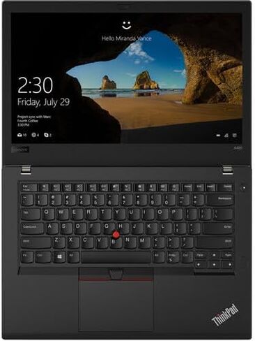 لاب توب لينوفو ثينك باد A485 14 بوصة فل اتش دي، معالج AMD Ryzen5 PRO-2500U يصل إلى 3.60 جيجا هرتز، 16 جيجا DDR4، 256 جيجا SSD، بصمة الإصبع، Windows 10 Professional 64 (متجدد) in Saudi Arabia