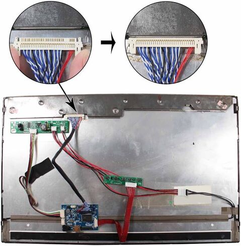 HD-MI Audio LVDs Controller Board for 21.5 inch 1920x1080 LM215WF3-SLA1 30pin WLED LCD Screen in Saudi Arabia
